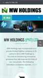 Mobile Screenshot of mwholdingssl.com